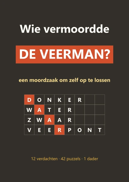 Omslag van Wie vermoordde de veerman?